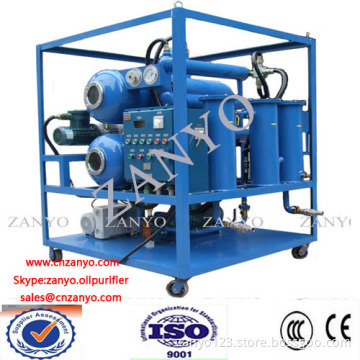 High Vacuum Insulation Oil purification Equipment